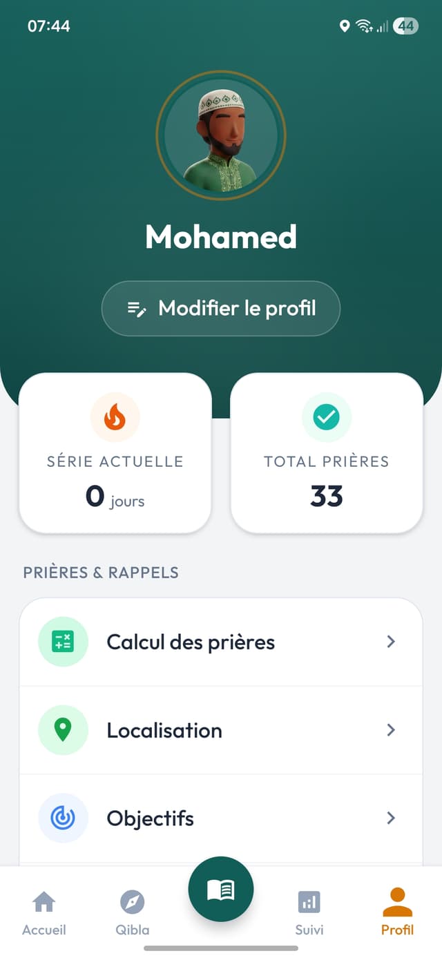 AdhanApp v0.1.0 - Screenshot 5